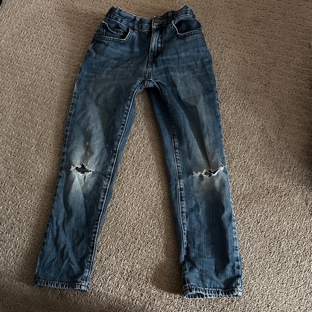 Place Kids Blue Distressed Jeans